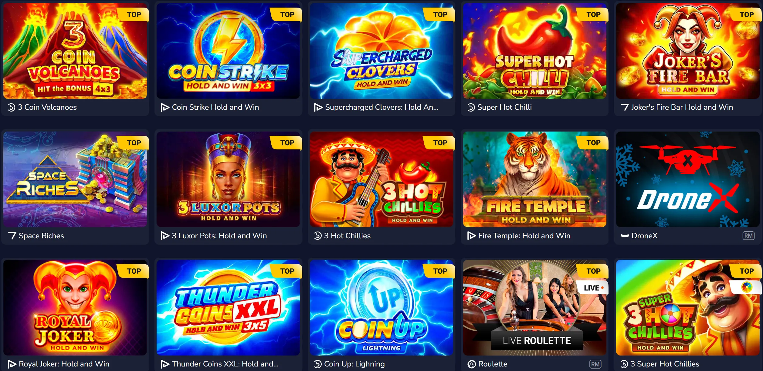 winbean casino popular games